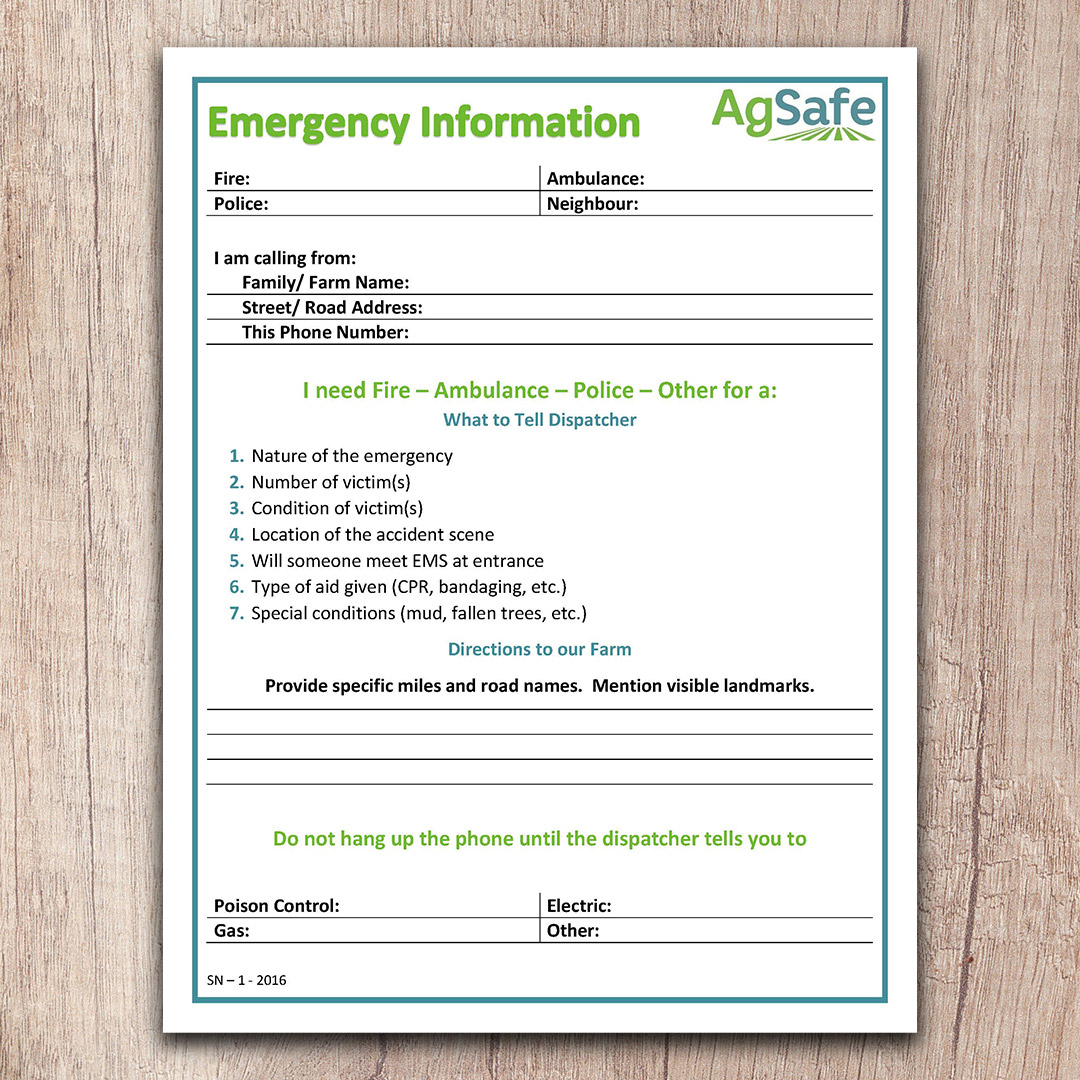 Emergency Info